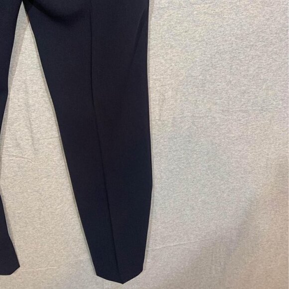 IVANKA trump navy trousers with white trim on waist. Size 6 - Picture 6 of 7